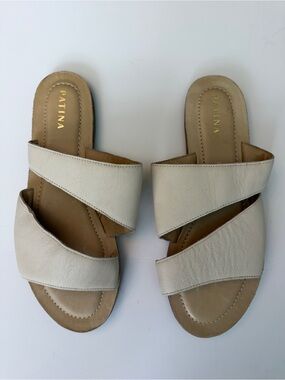 Portland Leather Company Patina Sandals, Size 9.5 (fit like 8.5)